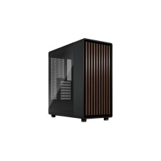 Fractal Design North Charcoal Black TG Dark, Tower-Gehäuse(schwarz, Tempered Glass-Version)