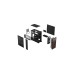 Fractal Design North Charcoal Black, Tower-Gehäuse(schwarz, Mesh-Version)