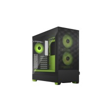 Fractal Design Pop Air RGB Green Core TG Clear Tint, Tower-Gehäuse(schwarz/grün)