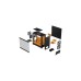Fractal Design Pop Air RGB Orange Core TG Clear Tint, Tower-Gehäuse(schwarz/orange)
