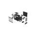 Fractal Design Pop Mini Air RGB Black TG Clear Tint, Tower-Gehäuse(schwarz, Outlet)
