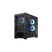 Fractal Design Pop Mini Air RGB Black TG Clear Tint, Tower-Gehäuse(schwarz, Outlet)