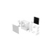 Fractal Design Pop Silent White TG Clear Tint, Tower-Gehäuse(weiß)