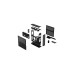 Fractal Design Ridge, Tower-Gehäuse(schwarz)