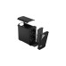 Fractal Design Torrent Compact Black Solid, Tower-Gehäuse(schwarz, Seitenteile aus Stahl, Outlet)