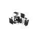 Fractal Design Torrent Compact Black Solid, Tower-Gehäuse(schwarz, Seitenteile aus Stahl, Outlet)