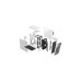 Fractal Design Torrent Compact White TG Clear Tint, Tower-Gehäuse(weiß, Tempered Glass)