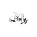Fractal Design Torrent Nano White TG Clear Tint, Tower-Gehäuse(weiß, Tempered Glass)