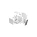 Fractal Design Torrent White RGB TG Clear Tint, Tower-Gehäuse(weiß, Tempered Glass)