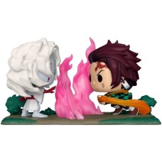 Funko POP! Moments Demon Slayer - Tanjiro vs. Rui, Spielfigur(10,8 cm)
