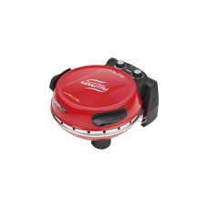 G3 Ferrari Pizzaofen Napoletana(rot, 1.200 Watt, für Pizza Ø 31cm, 2 Steine)