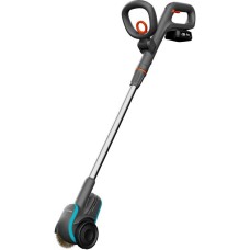 GARDENA Akku-Fugenbürste EasyWeed 1800/18V P4A, Unkrautentferner(grau/türkis, Li-Ion Akku 2,0Ah P4A, POWER FOR ALL ALLIANCE)