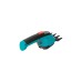 GARDENA Akku-Grasschere AccuCut Li, 3,6Volt, Set mit Strauchmesser(türkis/schwarz, Li-Ionen-Akku 2,5Ah)