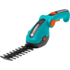 GARDENA Akku-Grasschere ComfortCut Li, 3,6Volt, Set mit Strauchmesser(türkis/schwarz, Li-Ionen-Akku 3,0Ah)