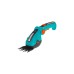 GARDENA Akku-Grasschere ComfortCut Li, 3,6Volt, Set mit Strauchmesser(türkis/schwarz, Li-Ionen-Akku 3,0Ah)