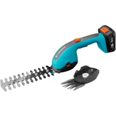 GARDENA Akku-Grasschere PowerCut 20/18V P4A, mit Strauchmesser(türkis/grau, Li-Ion Akku 2,0Ah, POWER FOR ALL ALLIANCE)