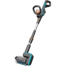 GARDENA Akku-Multi-Reiniger AquaBrush Patio 18V P4A solo, Hartbodenreiniger(grau/türkis, ohne Akku und Ladegerät, POWER FOR ALL ALLIANCE)
