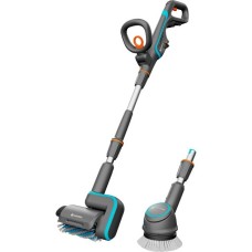 GARDENA Akku-Multi-Reiniger AquaBrush Universal 18V P4A solo, Hartbodenreiniger(grau/türkis, ohne Akku und Ladegerät, POWER FOR ALL ALLIANCE)
