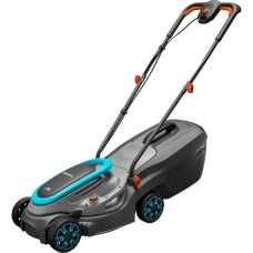 GARDENA Akku-Rasenmäher PowerMax 32/18V P4A Ready-To-Use Set, 18Volt(schwarz/grau, Li-Ion Akku 4,0Ah, POWER FOR ALL ALLIANCE)