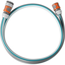 GARDENA Anschlussgarnitur Classic 13mm 1/2", Schlauch(grau/türkis, 1,5 Meter)