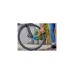 GARDENA Cleansystem Fahrrad Bürsten-Set, Waschbürste(grau/türkis, inkl. 10 Seifenstäbchen)