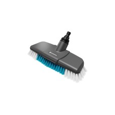 GARDENA Cleansystem Stielbürste hard, Waschbürste(grau/türkis, Arbeitsbreite 27cm)