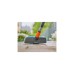 GARDENA Cleansystem Stielbürste hard, Waschbürste(grau/türkis, Arbeitsbreite 27cm)