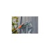 GARDENA Cleansystem Stielbürste soft, Waschbürste(grau/türkis, umlaufende Weichkunststoffleiste)