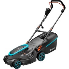 GARDENA Elektro-Rasenmäher PowerMax 37/1800 G2(schwarz/grau, 1.800 Watt)