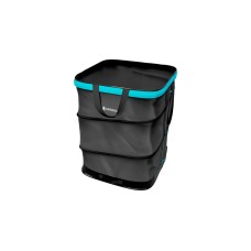GARDENA Gartenabfallsack PopUp Rechteckig, Größe L(schwarz/türkis, 220 Liter)