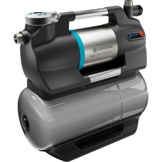 GARDENA Hauswasserwerk 5600 SilentComfort, Pumpe(grau/edelstahl, 900 Watt, Bluetooth, Modell 2023)