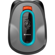 GARDENA Mähroboter smart SILENO life 1.000m² Set(grau/türkis, Li-Ionen Akku 2,1Ah, LONA-Technologie)
