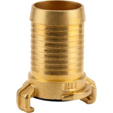 GARDENA Messing Schlauchstück, für 32mm (1.1/4“)-Schläuche(mit Schnellkupplung)
