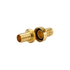 GARDENA Messing-Schlauchverschraubung 33,3mm (G 1"), Kupplung(3-teilig, für 19mm (3/4“)-Schläuche)