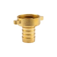 GARDENA Messing-Schlauchverschraubung 33,3mm (G 1"), Schlauchstück(für 19mm (3/4“)-Schläuche)