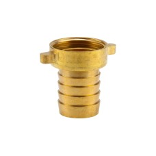 GARDENA Messing-Schlauchverschraubung 33,3mm (G 1"), Schlauchstück(für 25mm (1“)-Schläuche)