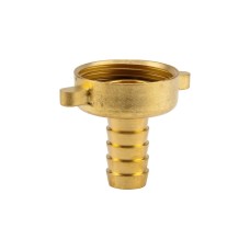 GARDENA Messing-Schlauchverschraubung 33,3mm (G 1"), Schlauchstück(für 13mm (1/2“)-Schläuche)