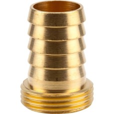 GARDENA Messing-SchlauchverschraubungG 3/4"-AG, Schlauchstück(1-teilig, für 3/4"-Schläuche)