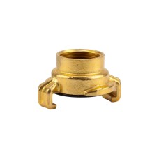 GARDENA Messing Schnellkupplungs-Gewindestück IG 26,5mm (G 3/4"), Hahnstück