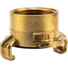 GARDENA Messing Schnellkupplungs-Gewindestück IG 33,3mm (G 1"), Hahnstück