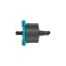 GARDENA Micro-Drip-System Regulierbarer Endtropfer 1-8 l/h, druckkompensierend(schwarz/türkis, 5 Stück, Modell 2023)