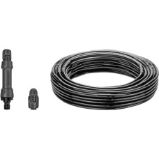 GARDENA Micro-Drip-System Tropfbewässerung Hecken/Büsche Set, 50 Meter, Tropfer(schwarz, Modell 2023, ober- und unterirdisch)