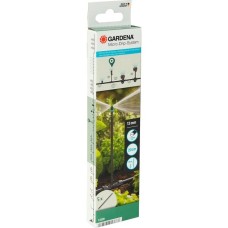 GARDENA Micro-Drip-System Verlängerungsrohr für Sprühdüsen(schwarz, 5 Stück, 20cm, Modell 2023)