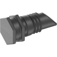 GARDENA Micro-Drip-System Verschlussstopfen 4,6mm (3/16")(dunkelgrau, 10 Stück, Modell 2023)