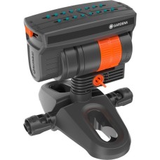 GARDENA Micro-Drip-System Viereckregner OS 90(dunkelgrau/orange, Modell 2023)