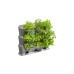 GARDENA NatureUp! Basis Set Vertikal, Pflanzbehälter(grau, 3 Reihen, für 9 Pflanzen)