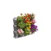 GARDENA NatureUp! Basis Set Vertikal, Pflanzbehälter(grau, 3 Reihen, für 9 Pflanzen)