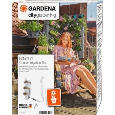 GARDENA NatureUp! Bewässerungsset Ecke, Tropfsystem(zum Anschluss an den Wasserhahn)