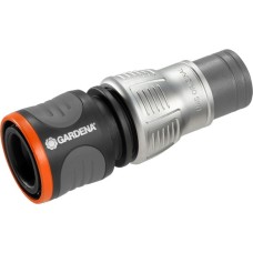 GARDENA Premium Schlauchverbinder 13mm (1/2") - 15mm (5/8"), Schlauchstück(grau/silber)
