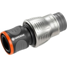 GARDENA Premium Schlauchverbinder 19mm (3/4"), Schlauchstück(grau/silber)